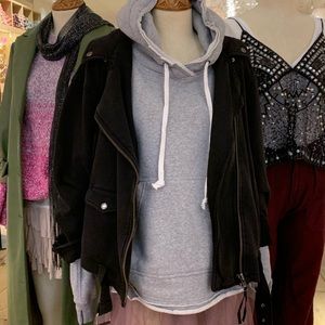 Rebel Rebel Knit Moto Jacket